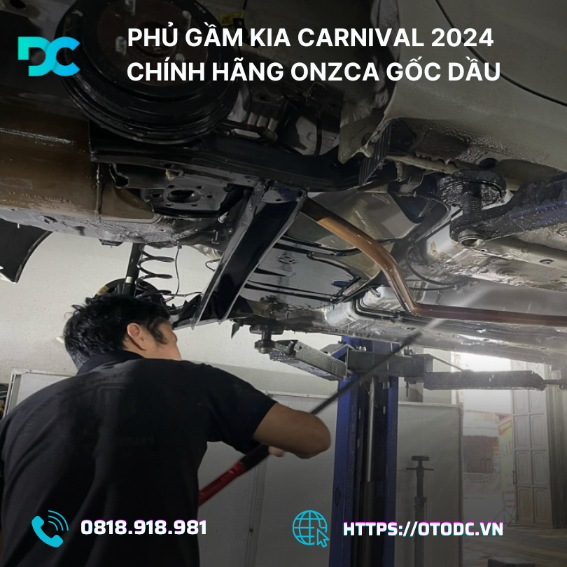 Phủ Gầm Kia Carnival 2024 Chính Hãng Onzca: Bảo Vệ Xe Bằng Công Nghệ Gốc Dầu Đỉnh Cao
