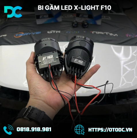 Bi gầm LED X-Light F10 – Đột phá ánh sáng cho xe của bạn