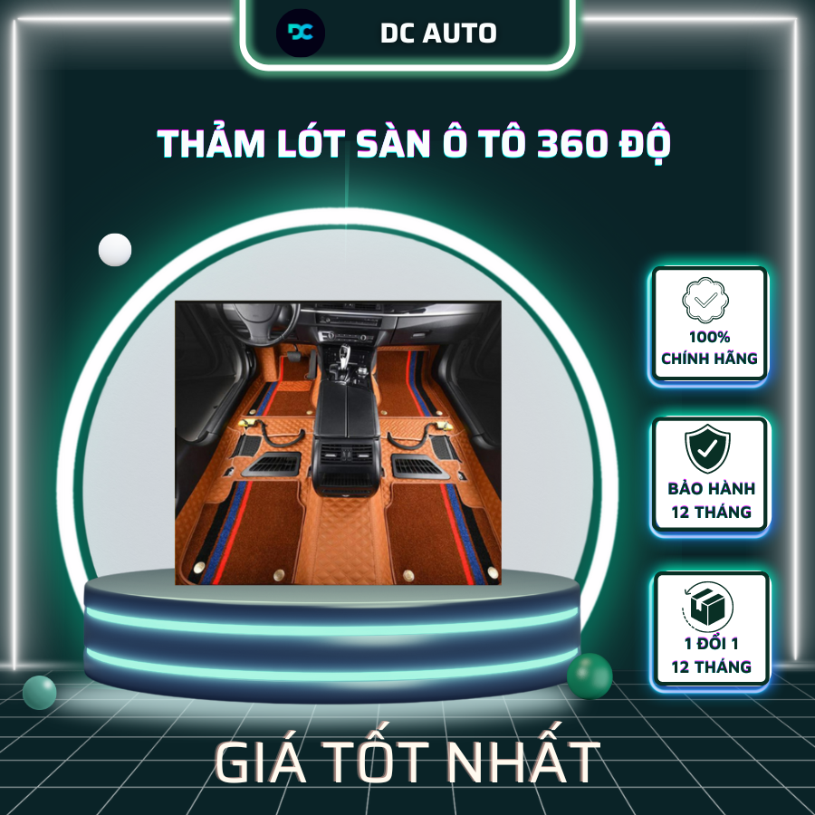 Thảm Lót Sàn Ô Tô 360 Độ